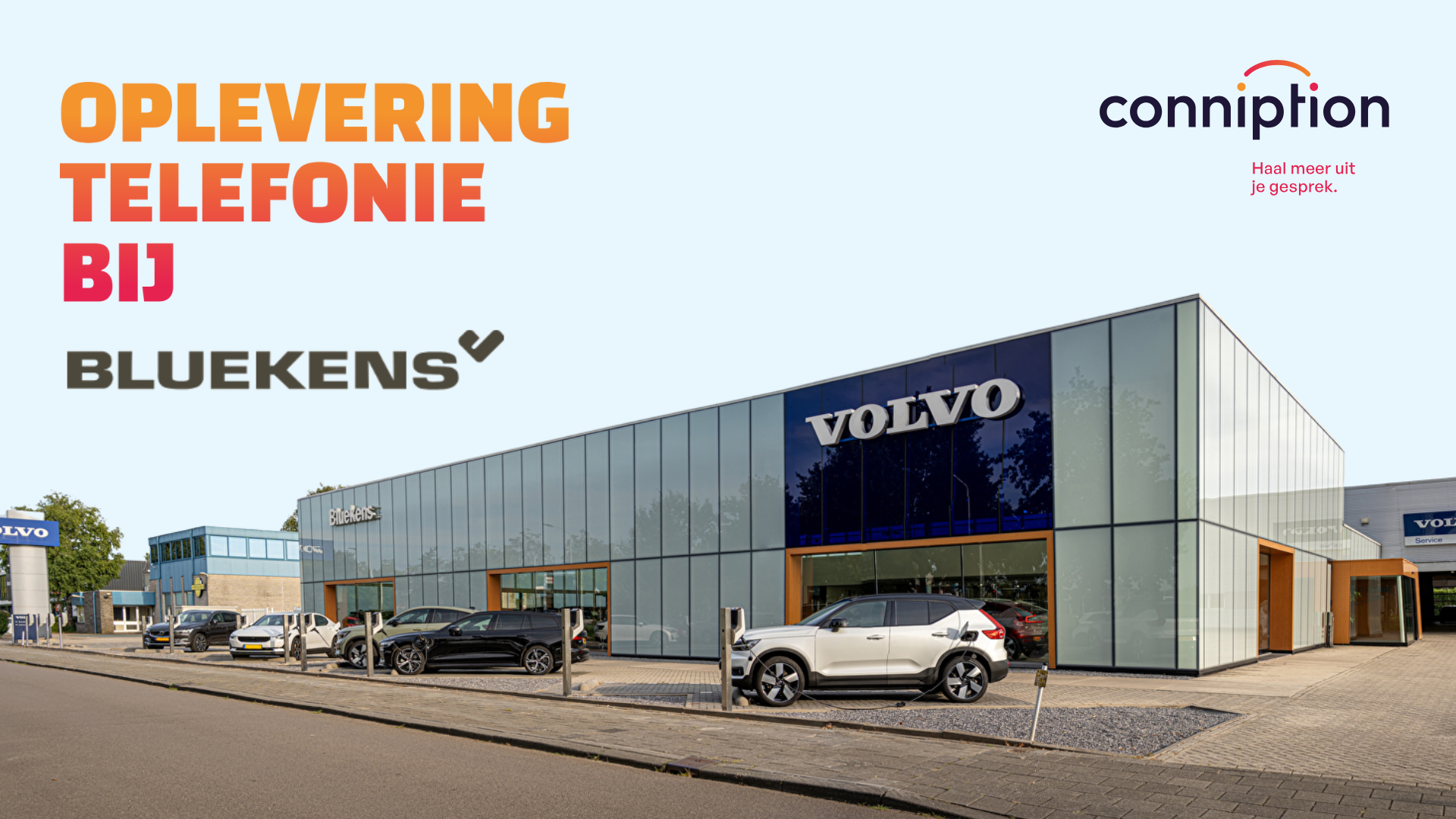 Mock-up oplevering Volvo Bluekens - Conniption